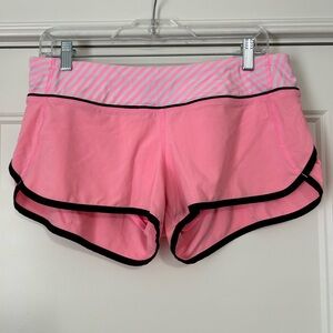 Lululemon pink shorts. Size 8